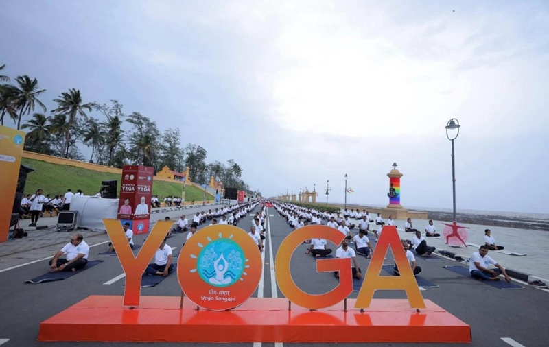 International yoga day 2025