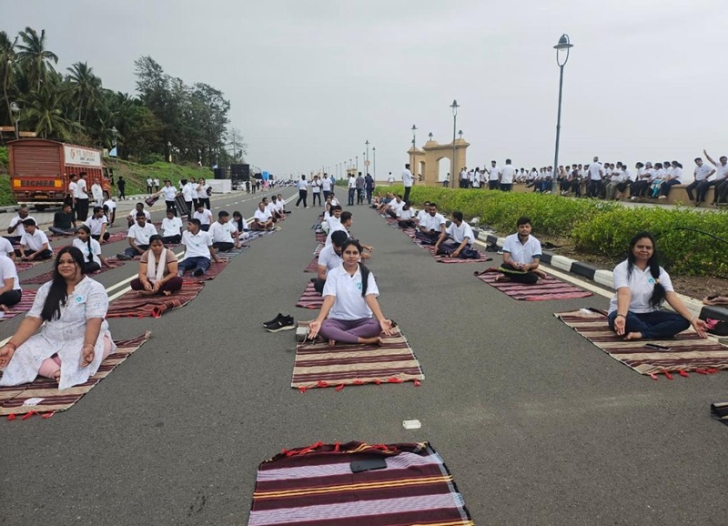 International yoga day 2025