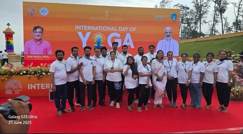 International yoga day 2025