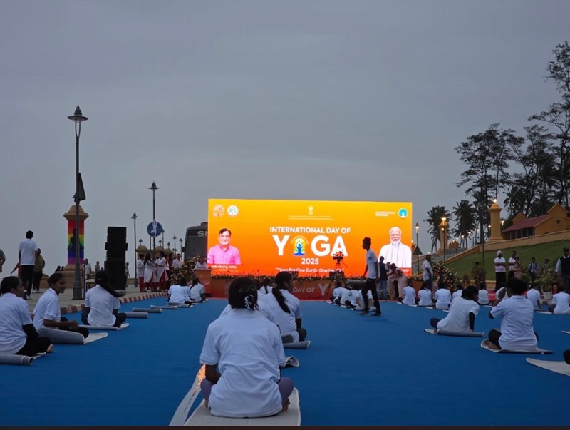 International yoga day 2025