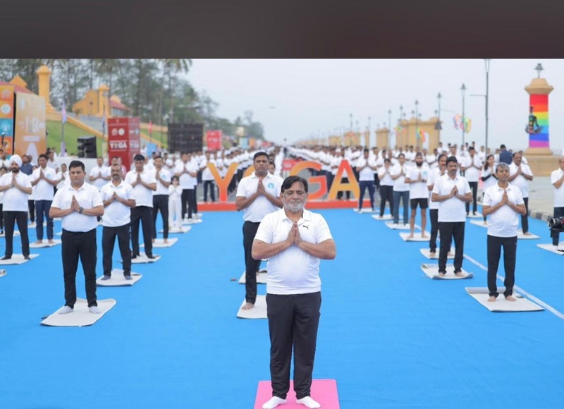 International yoga day 2025