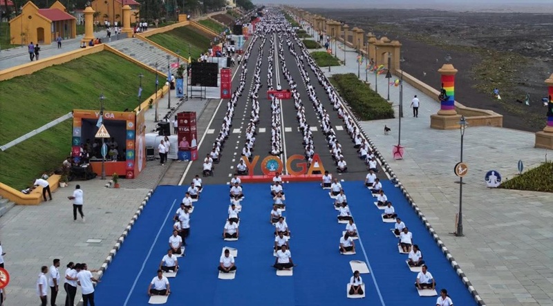 International yoga day 2025
